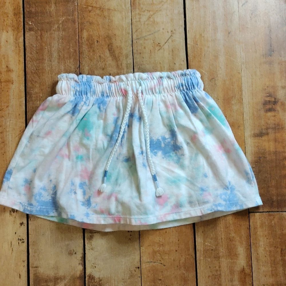 Cat & Jack Skirt 3T Tie Dye Skort Pink Blue  Spring Summer Cotton